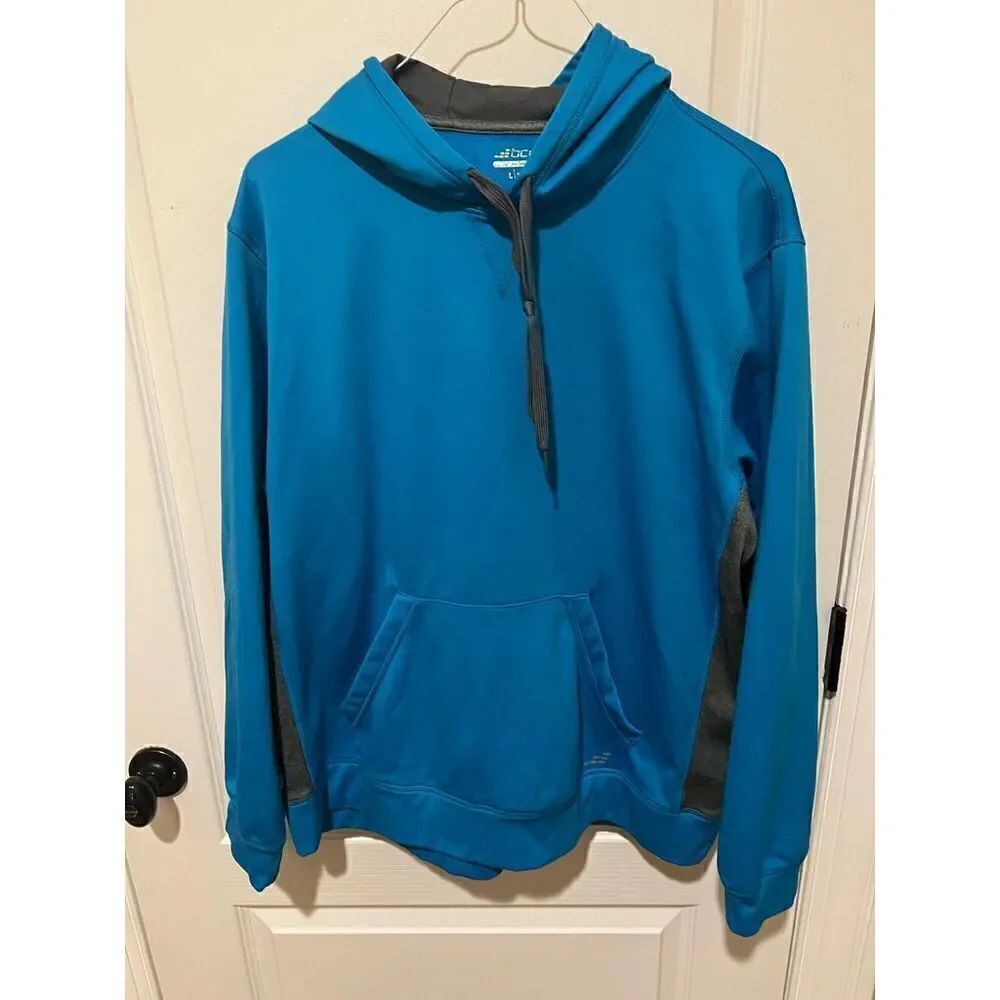BCG Tru-wick Blue and gray Hoodie size Large